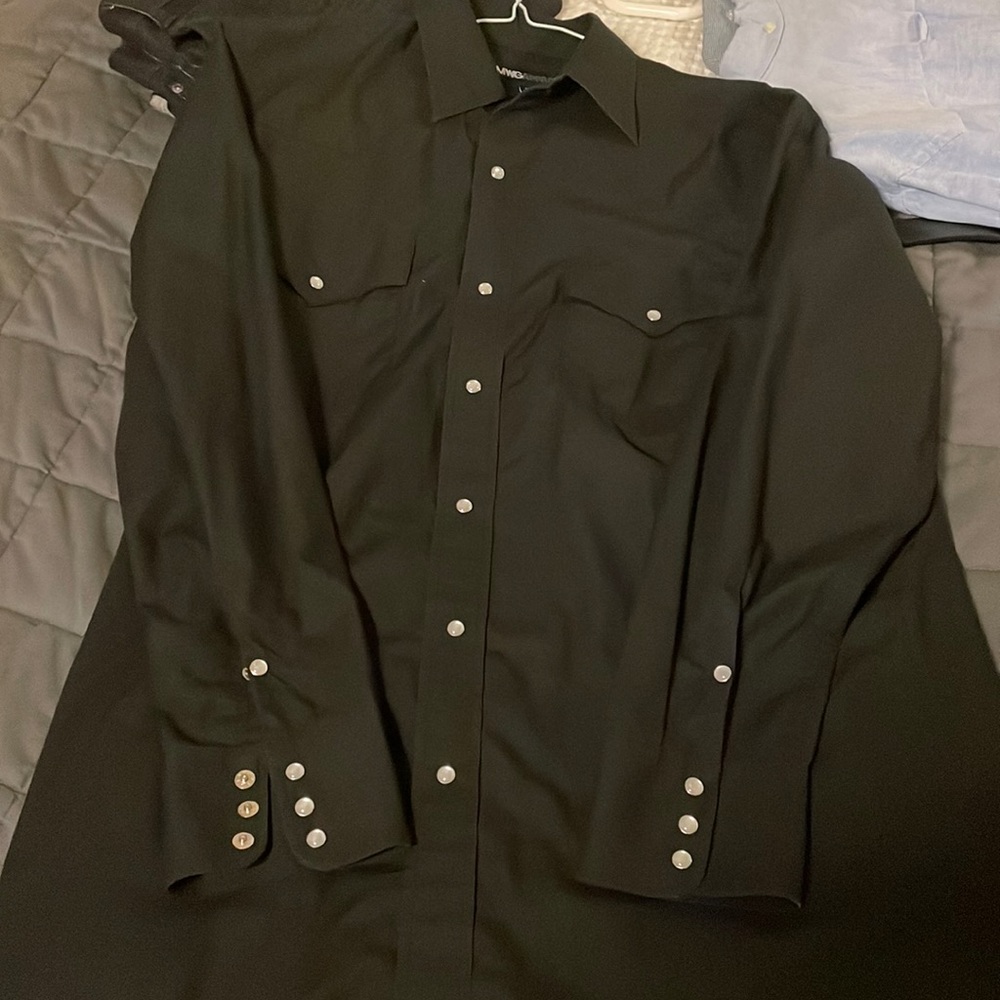 Western shirt - black